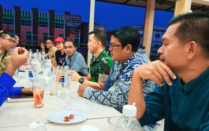 Buka bersama Kodim 0315/Tanjungpinang dan SMSI Kepri, Jumat (22/4/2022)