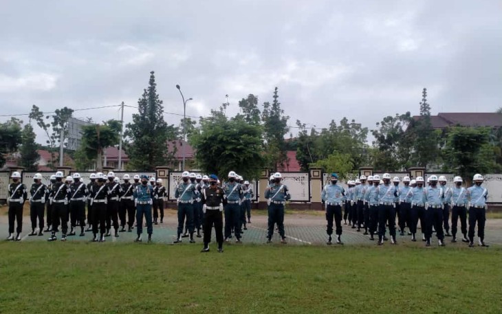Lanud Supadio ikuti apel gelar pasukan Operasi Ketupat Kapuas, Jum'at (22/4/2022)