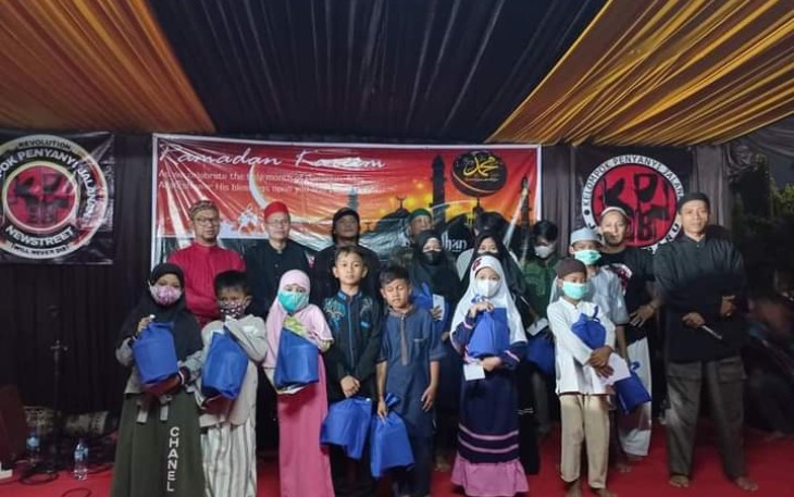 Bukber dan santunan anak yatim inisiasi KPJ 9B. Sabtu (23/4/2022)