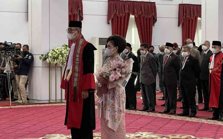 Purnabakti Ketua Pengadilan Tinggi Kalimantan Timur Sutoyo, SH, M.Hum., Selasa (26/4/2022)