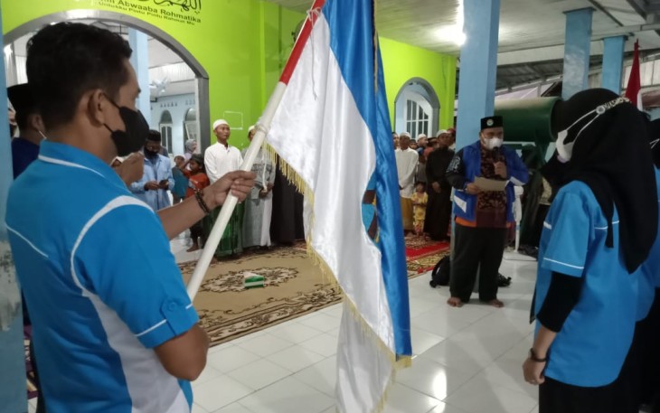 Pelantikan pengurus KNPI Kabupaten Kotim. Selasa (26/4/2022)