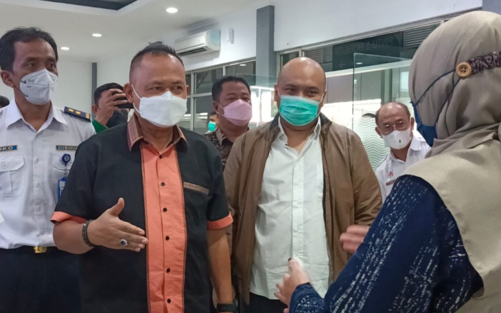 Komisi D DPRD Jatim saat Sidak ke Stasiun Pasar Turi