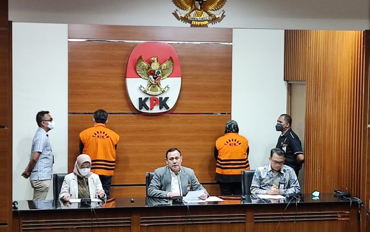 Konferensi pers KPK