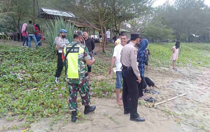 Himbau warga patuhi prokes saat libur lebaran. Rabu (04/05/2022)