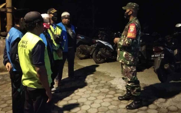 Patroli bersama dalam rangka pengamanan pasca lebaran
