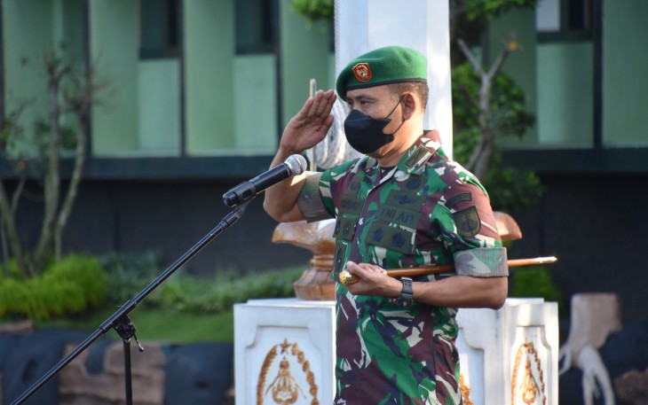 Halal bi halal di lingkungan Korem 073/Mkt