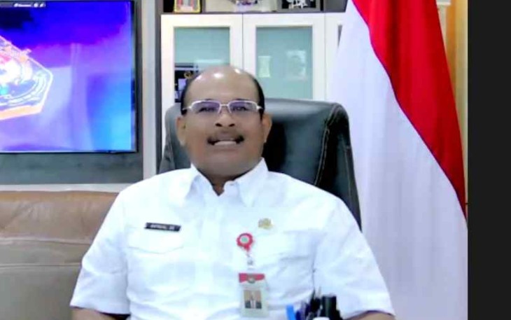 Safrizal saat memberikan keterangan pers PPKM di Jakarta. Senin (09/05/2022)