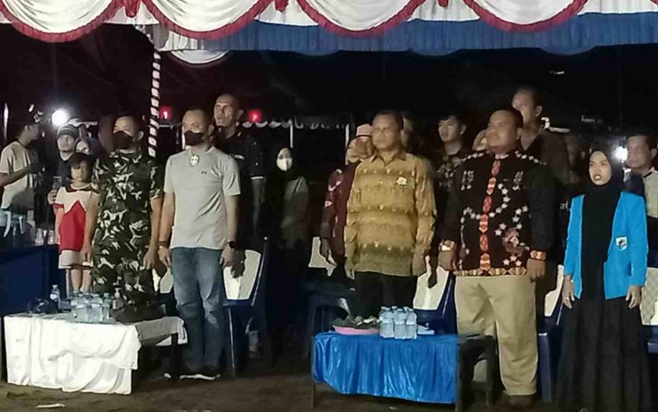 Kapten Inf Wiranto hadiri penutupan pentas seni dan budaya. Senin (09/05/2022)
