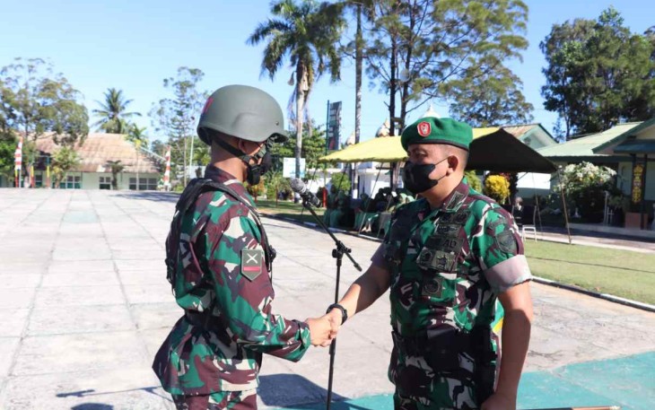 Pembukaan pendidikan Secata Rindam XII/Tpr