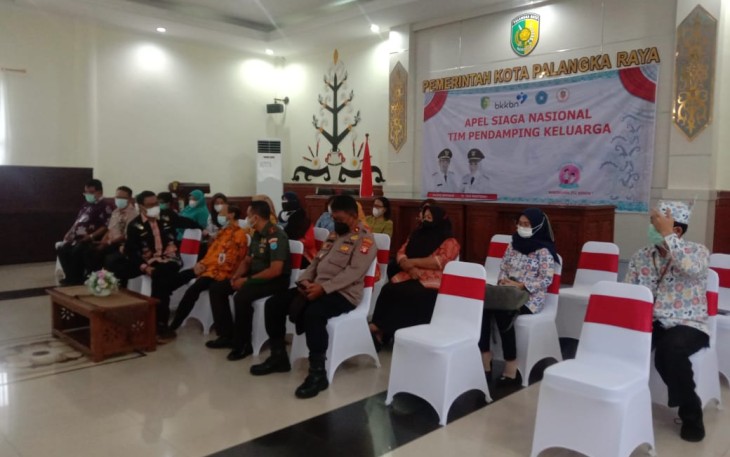 Apel siaga Nasional tim pendamping keluarga, secara daring, Kamis (12/5/2022)