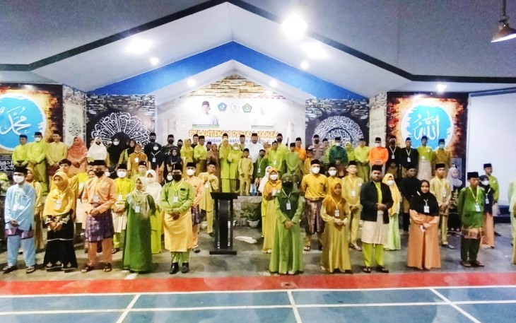 Penutupan MTQ ke-XI tingkat Kabupaten Bintan, Senin (16/5/2022) malam.