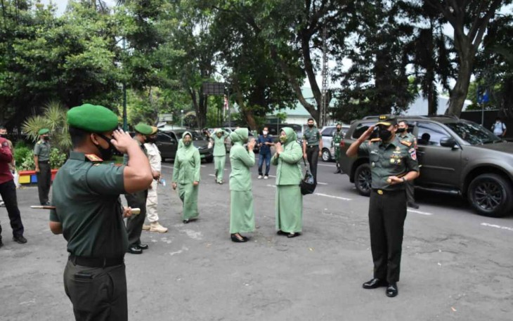 Kunjungan kerja Danrem 073/Mkt di Kodim 0718/Pati