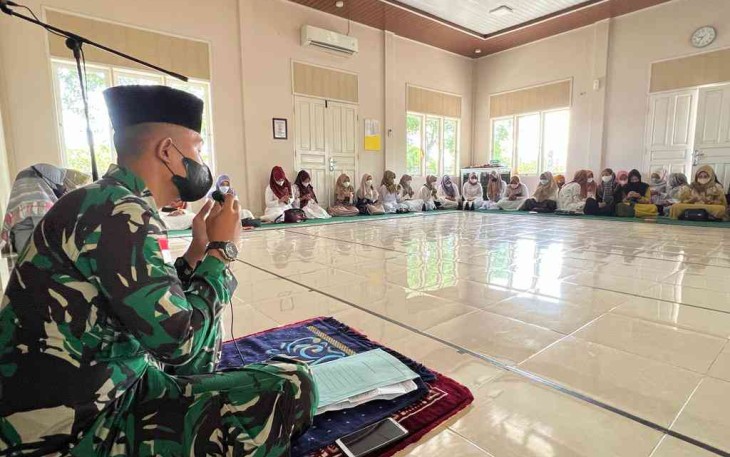 Pengajian rutin lanud Maimun Saleh. Jum'at (20/05/2022)