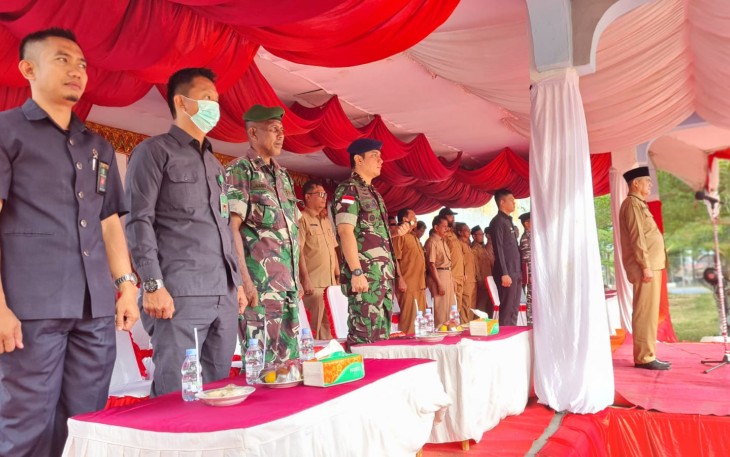 Peringatan Hardiknas di lapangan playground Kota Sabang. Jum'at (20/05/2022)