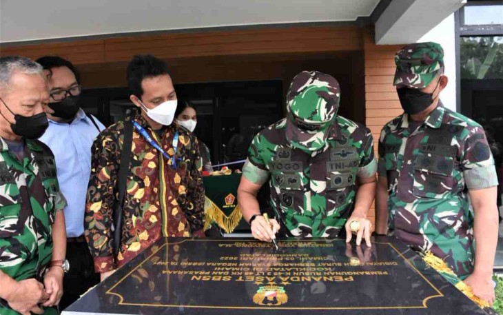 Dankodiklatad meresmikan rusun Contong Cimahi
