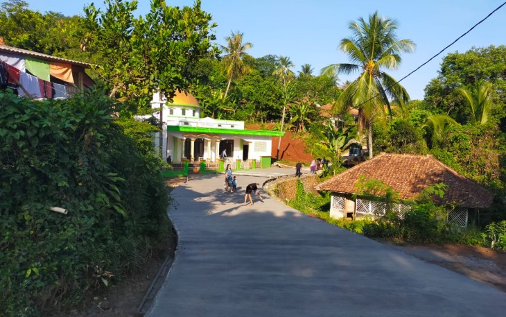 Pengecoran Jalan Kegiatan TMMD Kodim Purwakarta Hari Ini Sudah Rampung
