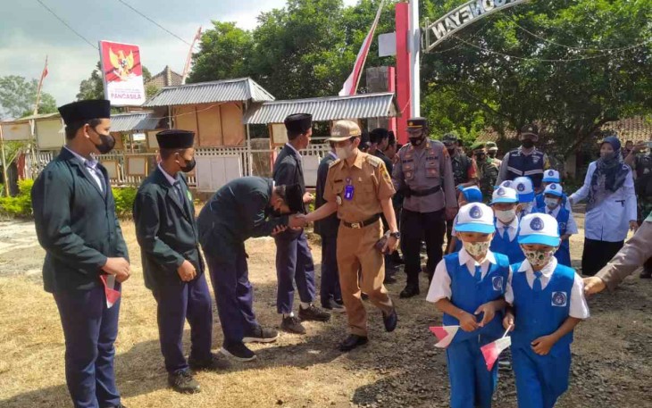 Pencanangan Desa Sonean menjadi Kampung Pancasila 