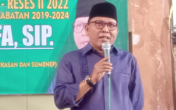 Anggota DPRD Jatim dapil XIV (Madura), Aliyadi Mustofa.