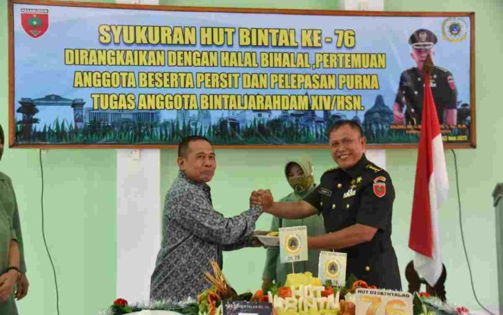 Syukuran dalam rangka HUT ke 76 Bintalad 