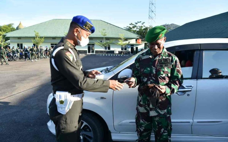 Ops Gaktib Denpom 1/2 Sibolga di Korem 023/KS 