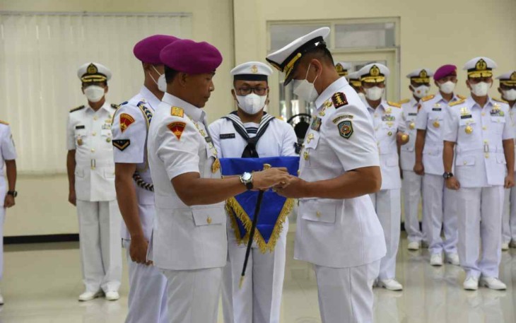 Kolonel Laut (P) Donny Suharto resmi jabat Danpuslatopsla