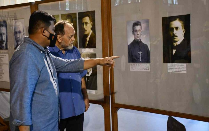 Danrem 023/KS saat berkunjung di museum Pusaka Nias  