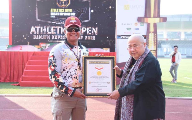 Ekor Muri ajang Athletics Open Danjen Kopassus Road Run 10 K
