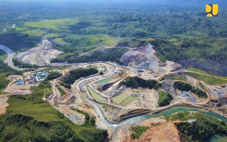 Bendungan Way Apu di Kabupaten Buru Provinsi Maluku
