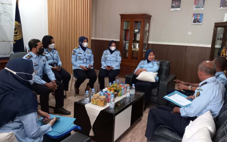 Pelaksanaan survey IPK-IKM di Lapas Pemuda Kelas IIA Tangerang 