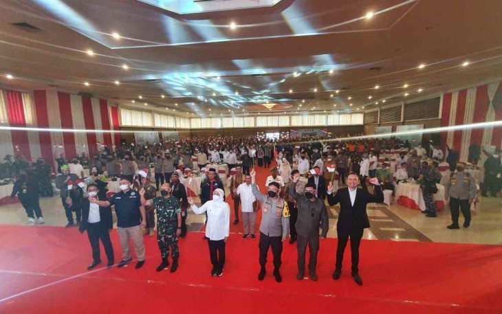 Pendeklarasian Anti Narkoba dan Cinta NKRI di Jember