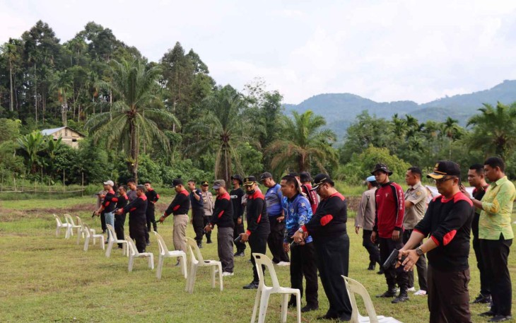 Polres Pasaman saat laksanakan Lomba Menembak