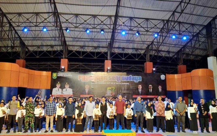 Pagelaran seni budaya meriahkan HUT Ke-57 Kota Sabang