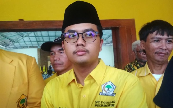 Ketua Dewan Pimpinan Daerah (DPD) Partai Golkar Kabupaten Karanganyar, Ilyas Akbar Almadani