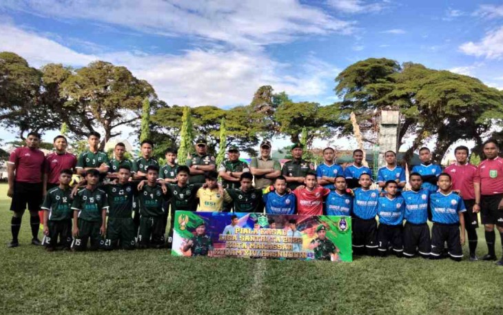 Liga santri wilayah Kodim 1408/Mks