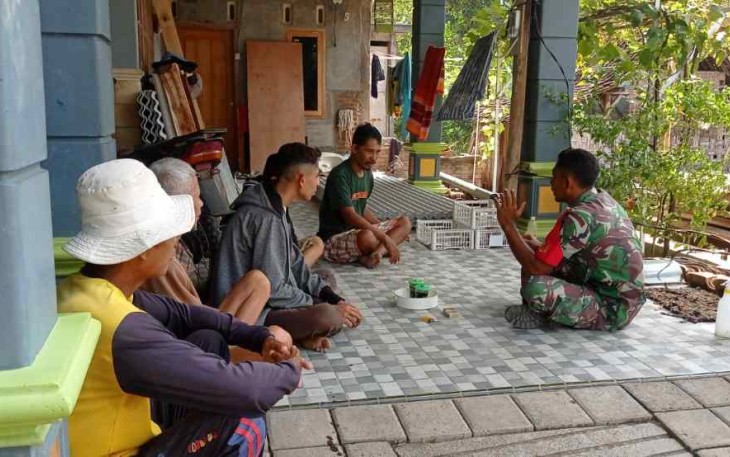 Sosialisasi virus PMK hewan ternak ke warga binaan