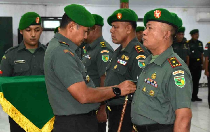 Korp raport anggota pindah dan baru Kodim 1707/Merauke 