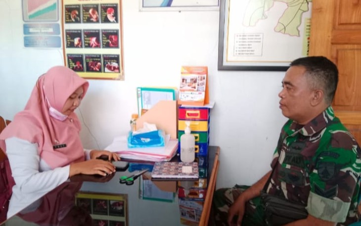 Komsos bersama tenaga kesehatan di wilayah binaan