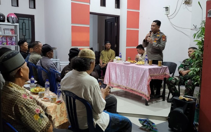 Kapolsek Rappocini gelar safari Kamtibmas