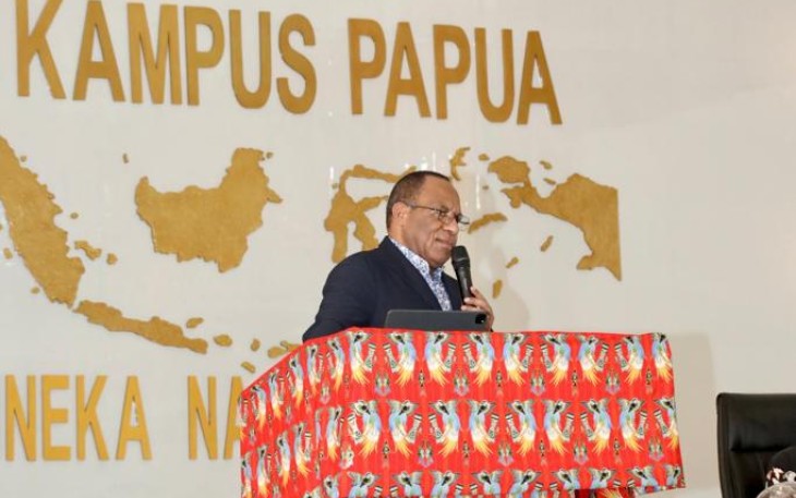 Wamendagri saat kuliah umum di IPDN Kampus Regional Papua Jayapura 