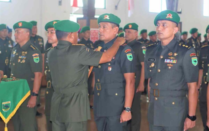 Pangdam Kasuari saat pimpin sertijab 