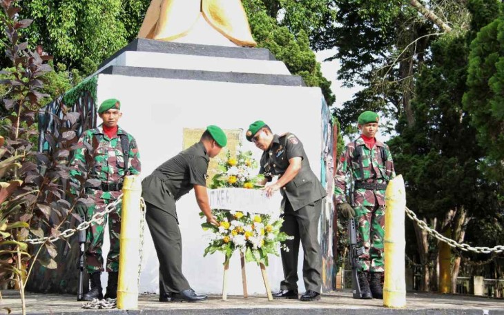 Kodim 0906/Kkr ziarah rombongan ke TMP