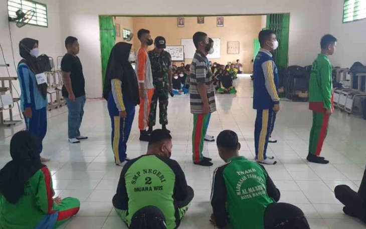 Materi Wasbang dan PBB di SMKN 1 Kota Bangun
