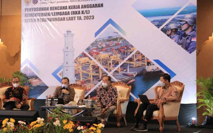Penyusunan RKA K/L Ditjen Perhubungan Laut TA 2023 di Hotel Grand Mercure Yogyakarta 