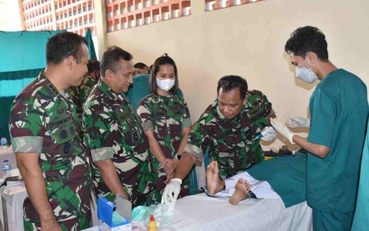 Sunatan massal yang digelar RS dr. Asmir di Kecamatan Bringin 