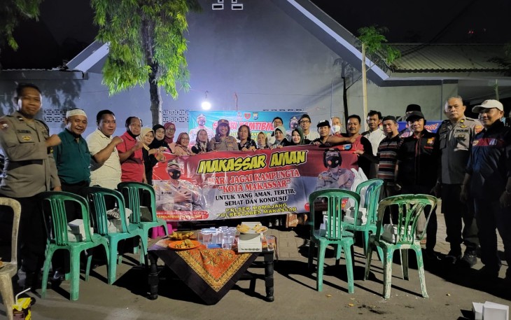  Safari Kamtibmas Serentak Polrestabes Makassar