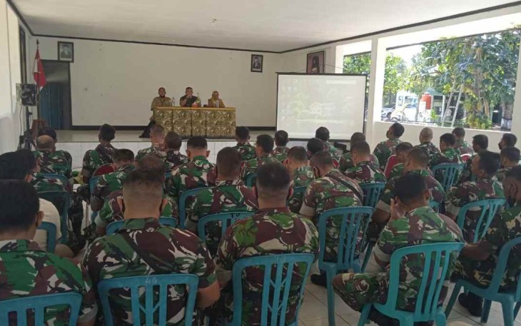 Sosialisasi program ISIKHNAS di Makodim 0801/Pacitan 