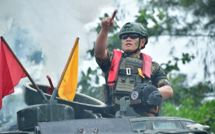 Kasal Pimpin Operasi Amfibi dalam Latgabma  