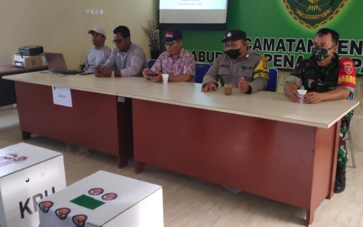 Serda Djatmiko saat pelaksanaan pemilihan anggota BPD Desa Sidorejo 