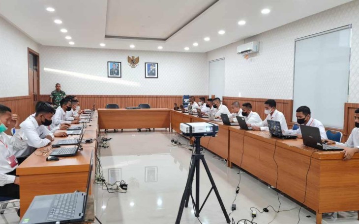 Test psikologi Casis Tamtama Lanud Maimun Saleh