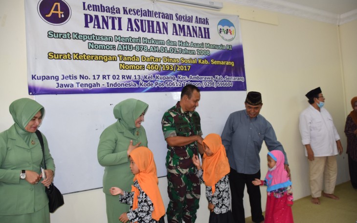 Anjangsana peringatan HUT Ke-61 Korem 073/Mkt